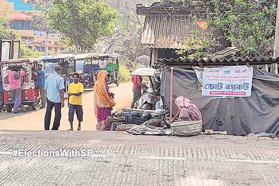 Ghatal Villagers boycotting vote in 2024 Lok Sabha Election