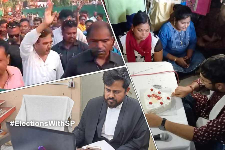 প্রচারের ফাঁকেও কর্তব্যে অবিচল বামপ্রার্থী, দলীয় কর্মীদের সঙ্গে জন্মদিন পালন দেবাংশুর