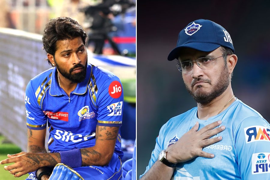 Former Indian Captain Sourav Ganguly stands with Hardik Pandya amid controversy