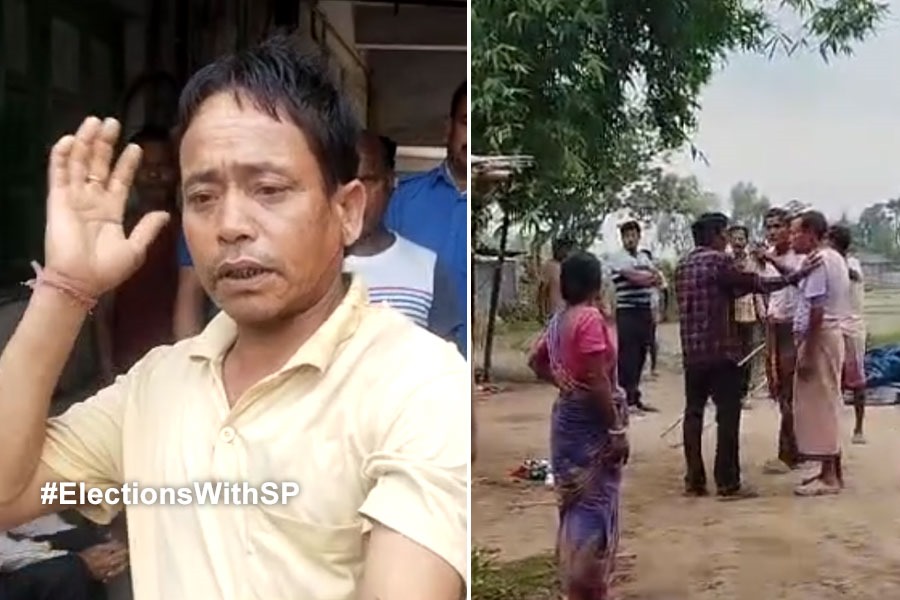 শীতলকুচিতে ‘আক্রান্ত’ বিজেপি কর্মী, তৃণমূলের বিরুদ্ধে মারধরের অভিযোগ