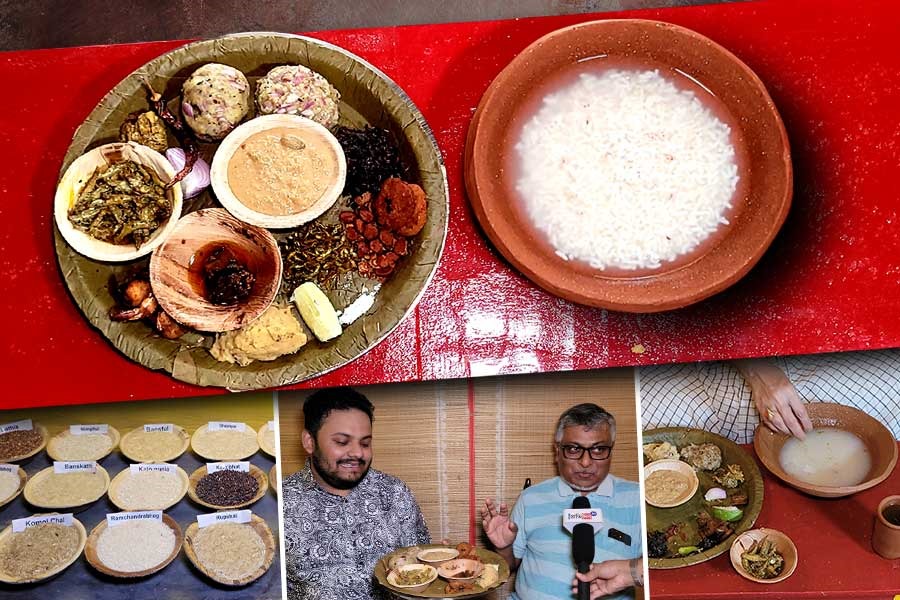 জলভাতেই সর্বসুখ! বিরাট চমক ‘পৌষ্টিক লাইফে’র বঙ্গভূমের বৈশাখী পান্তা উৎসবে