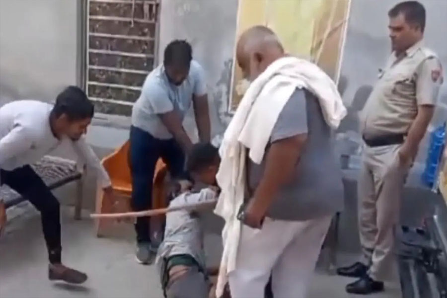 Man beaten by Hariyana Nuh violence accused Bittu Bajrangi