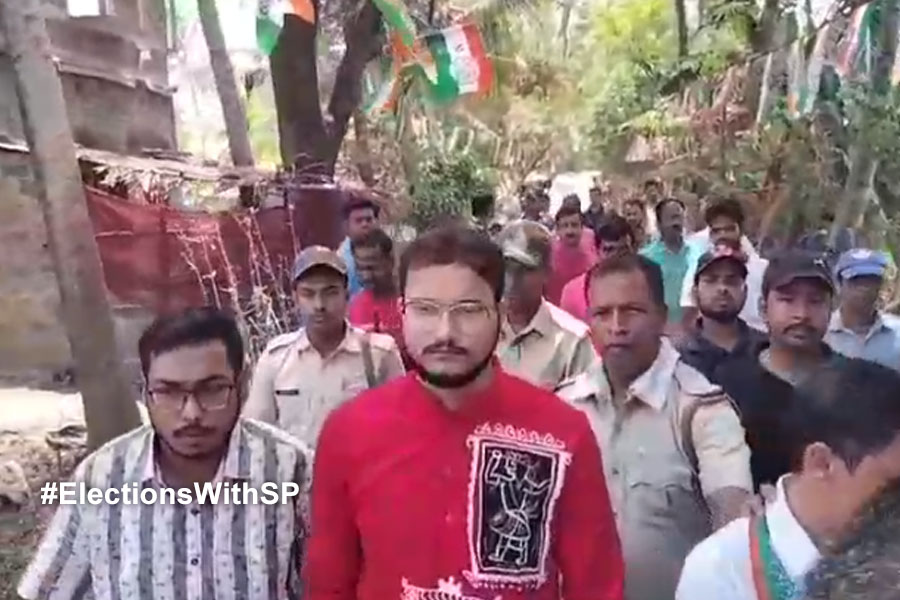 Debangshu Bhattacharya face Jai Shree Ram slogan at Nandigram during election campaign