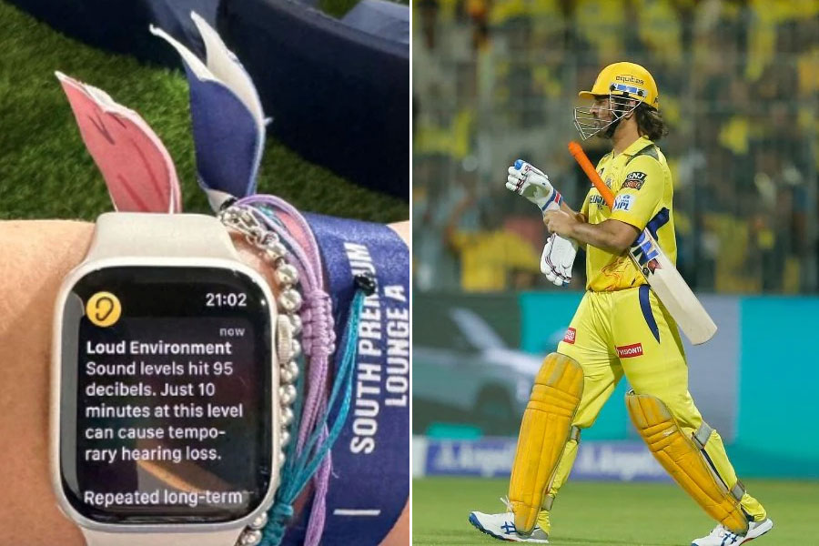 IPL 2024: Loud cheer as MS Dhoni comes out to bat can damage hearing temporarily