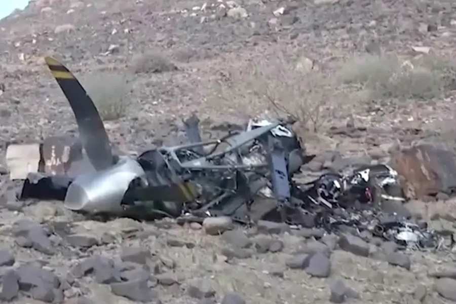 Houthi rebels shot US drone down