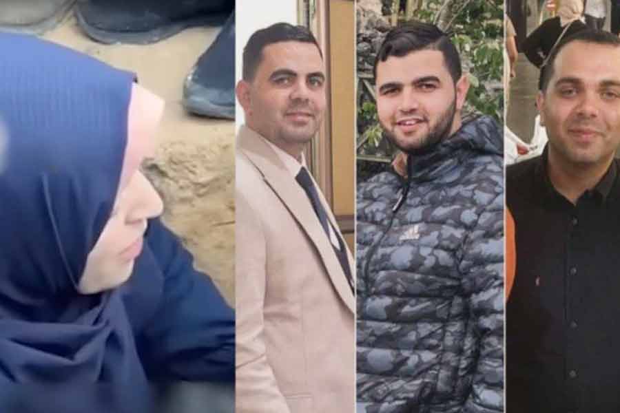 'Don't expect anything from Arabs': Bereaved wife of Haniyeh's son cries at his funeral