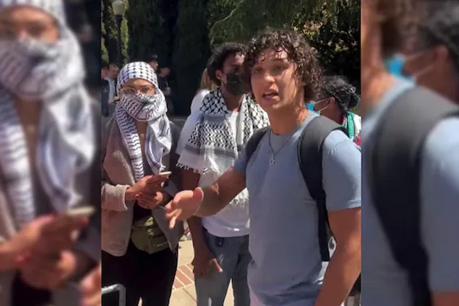 Jew students are not allowed, says protesting students in USA