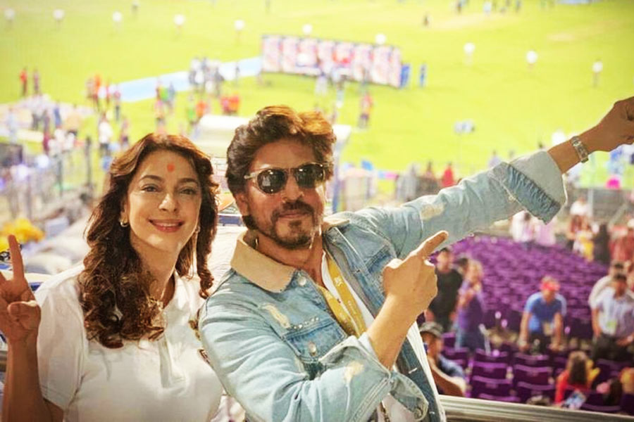 Shah Rukh Khan 'Vents His Anger at Me' During IPL, Says KKR Co-Owner Juhi Chawla