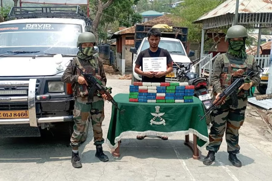 Drugs worth rupees 9.8 crore seized in Mizoram