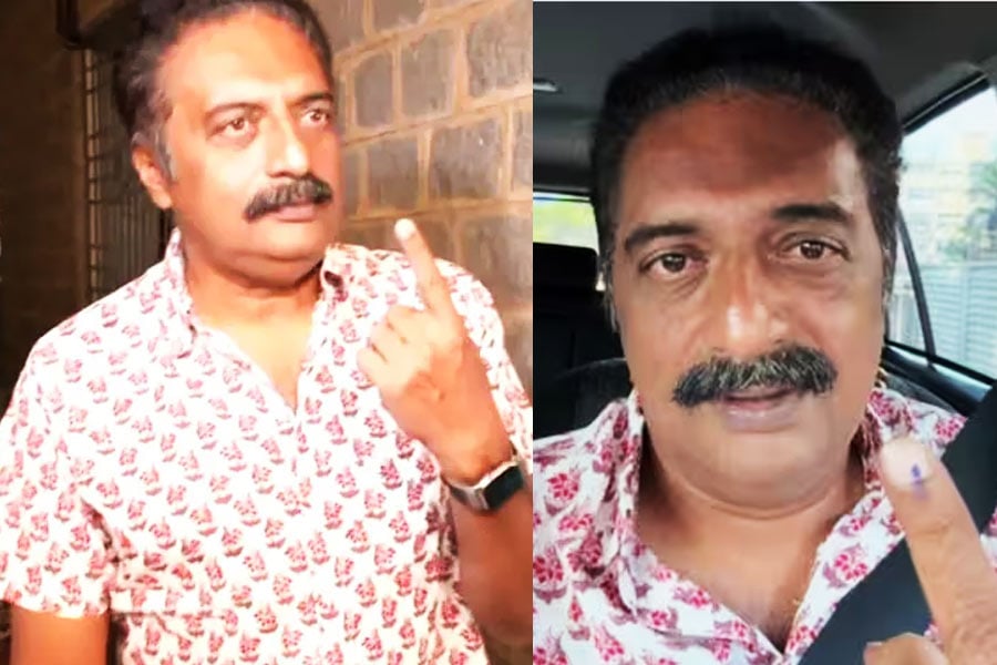 Prakash Raj says he voted for change, shares video