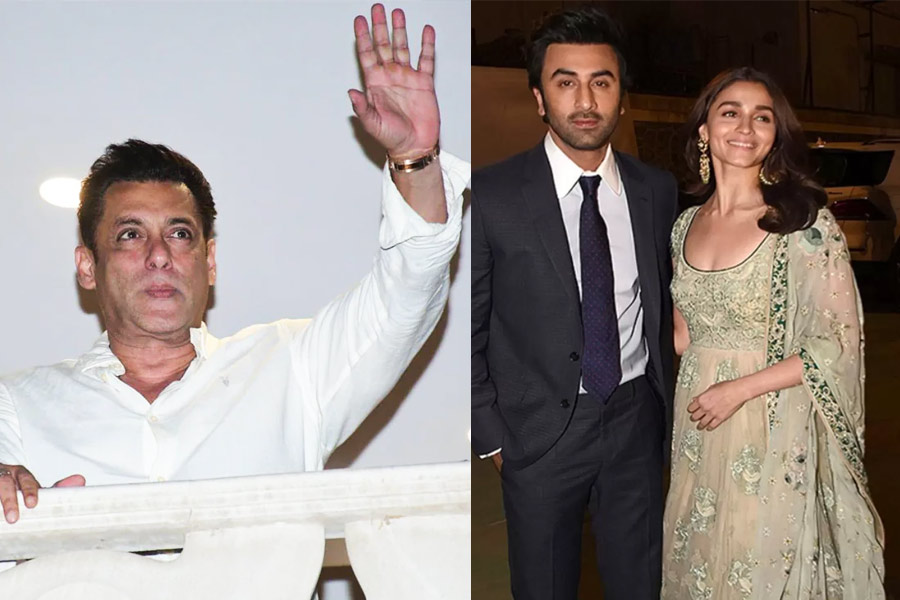 Ranbir Kapoor, Alia Bhatt Make RARE Visit to Salman Khan's Flat