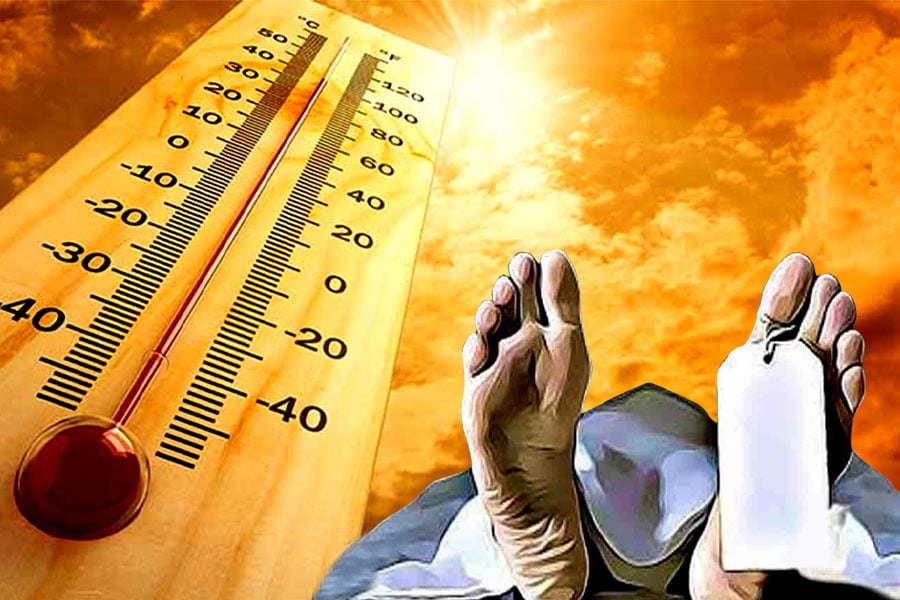 A mentally unstable young man died due to heat illness in Kolkata