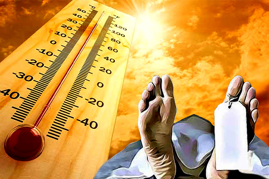 Old woman in Sonarpur died of heat stroke