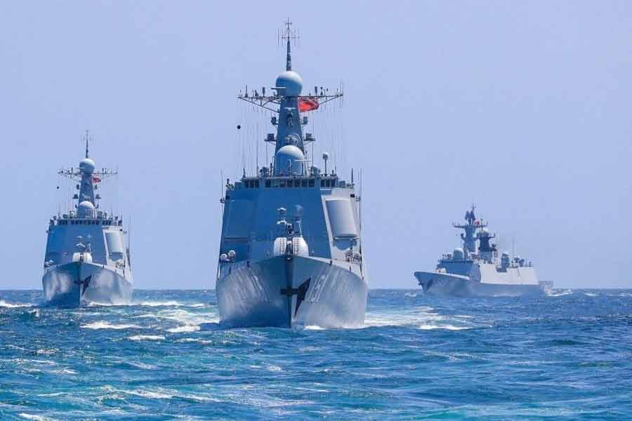 Taiwan detects 11 Chinese military aircraft, 8 naval ships