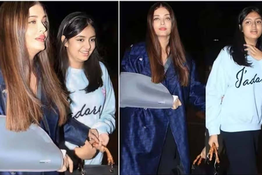 Injured Aishwarya Rai Bachchan leaves for Cannes with daughter Aaradhya