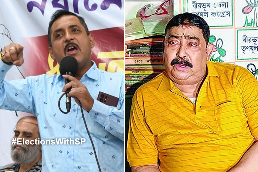 WB By-Election: BJP candidate Sajal Ghosh used Anubrata Mondal's slogan in election campaign sparks row