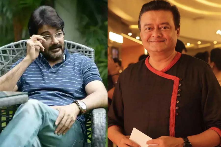 মুম্বইতে হঠাৎ দেখা প্রসেনজিৎ-শাশ্বতর, ব্যাপারটা কী?