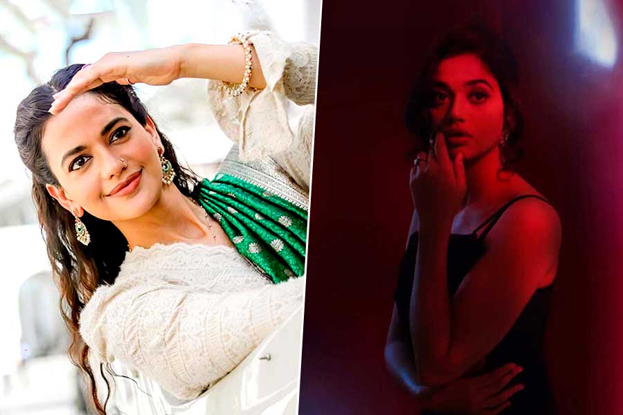 See these pictures of Heeramandi famed actress Shruti Sharma