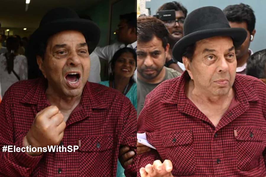 Dharmendra Gets ANGRY At Media After Casting His Vote