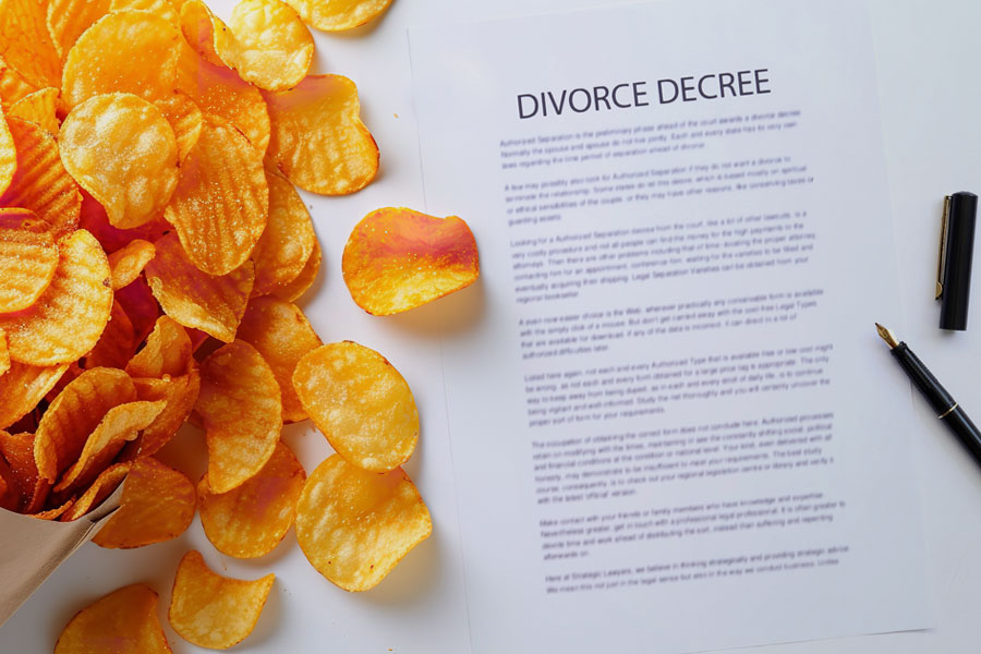 Wife files divorce case after husband denies to buy chips