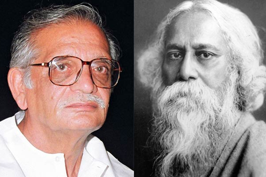 sourendro soumyojit special youtube video on Rabindranath Tagore with Gulzar