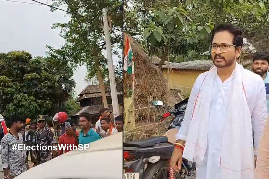 2024 Lok Sabha Election: Hiran Chatterjje accuses being attacked at Keshpur by the goons who wore t-shirts with TMC symbol