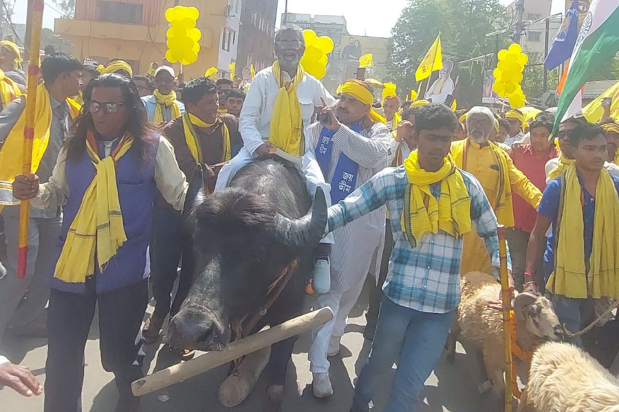 Lok Sabha Election 2024: Kurmi candidate from Purulia submits nomination with unique rally