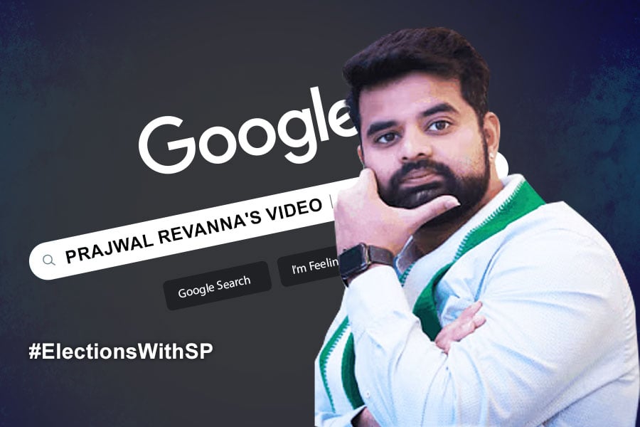 People searching Prajwal Revanna's video in google search engine