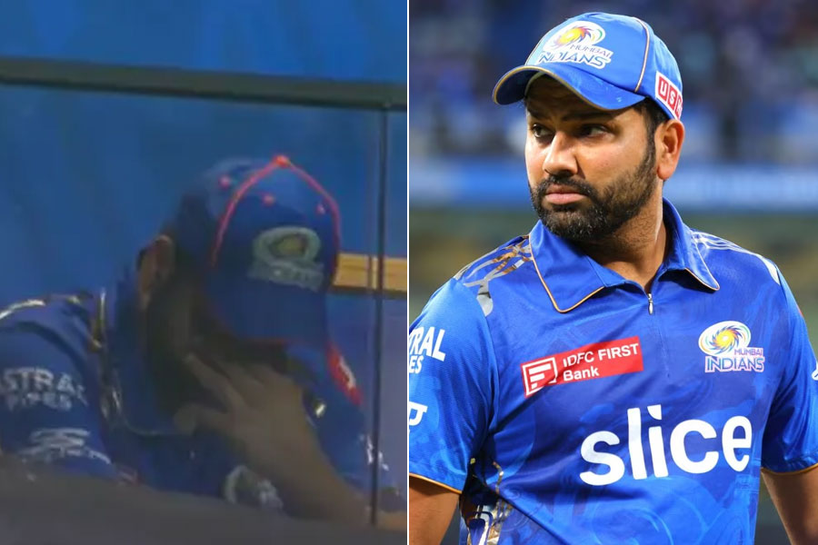 Rohit Sharma was seen disappointed in Mumbai Indians dressing room