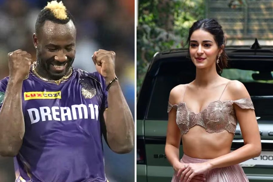 KKR IPL 2024 Champion: Andre Russell and Ananya Panday's dance on Shah Rukh Khan's 'Lutt Putt Gaya' song at KKR's IPL-winning party