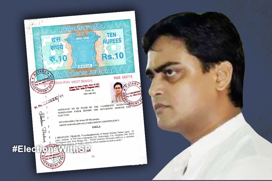 Shantanu Thakur gave false information in the nomination paper, TMC complains to EC