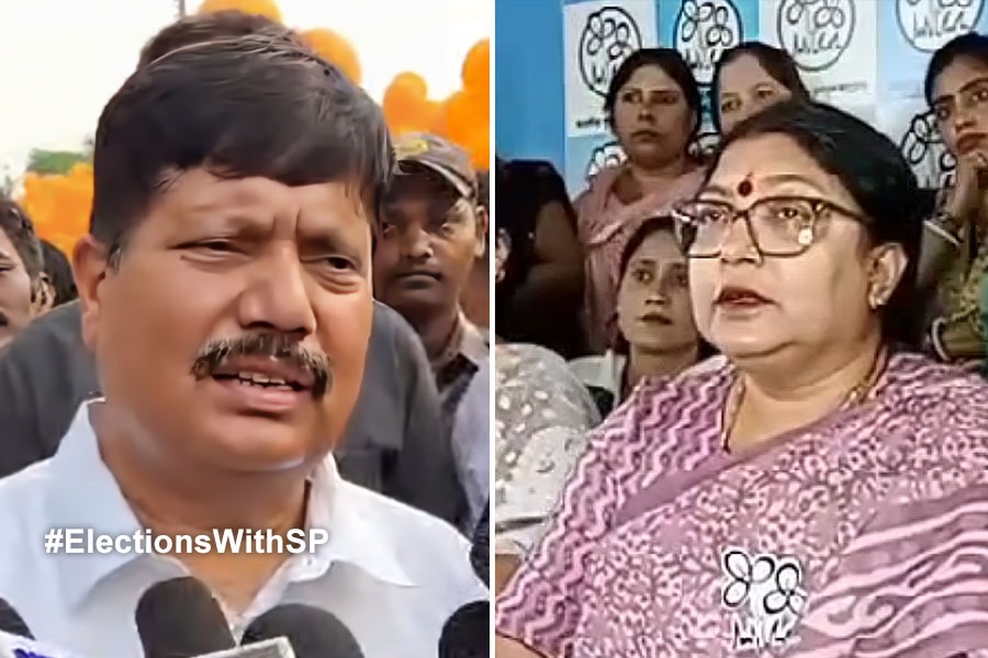 Lok Sabha Election 2024: Women TMC alleges that Arjun Singh has two wives but he doesn't honour second wife