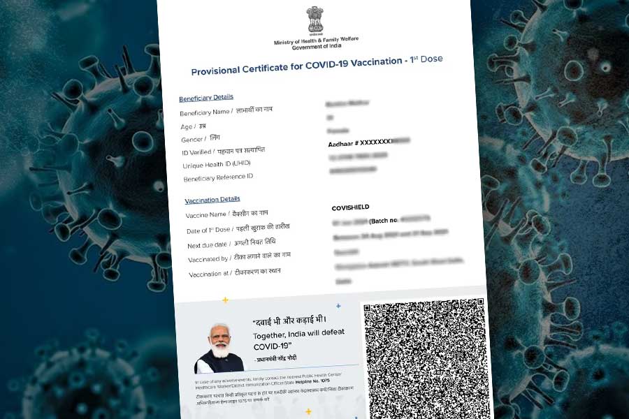 PM Narendra Modi’s photo removed from Covid vaccine certificates