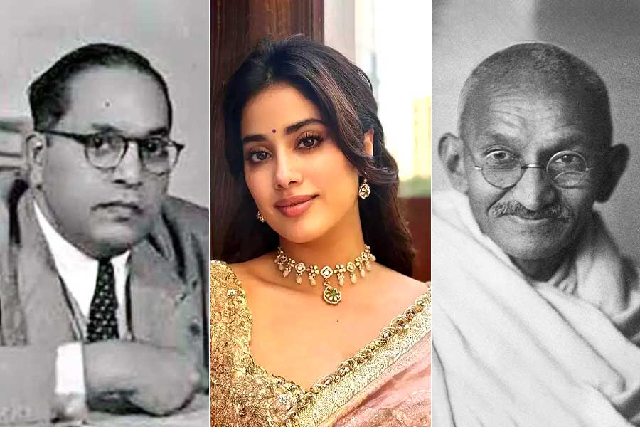 গান্ধী, আম্বেদকর নিয়ে মুখ খুললেন জাহ্নবী, নায়িকার কথা শুনে অবাক নেটপাড়া!