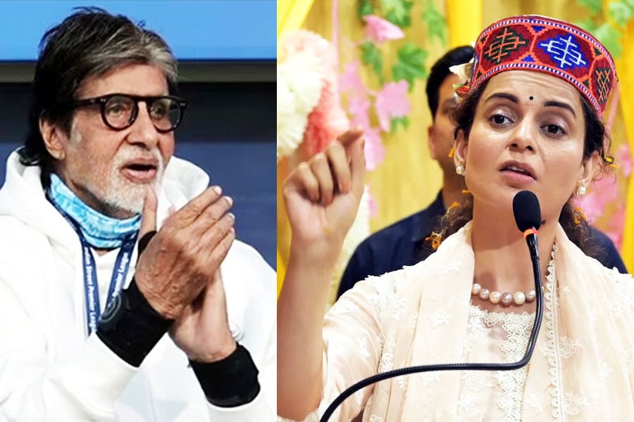 Kangana Ranaut claims she gets same respect as Amitabh Bachchan