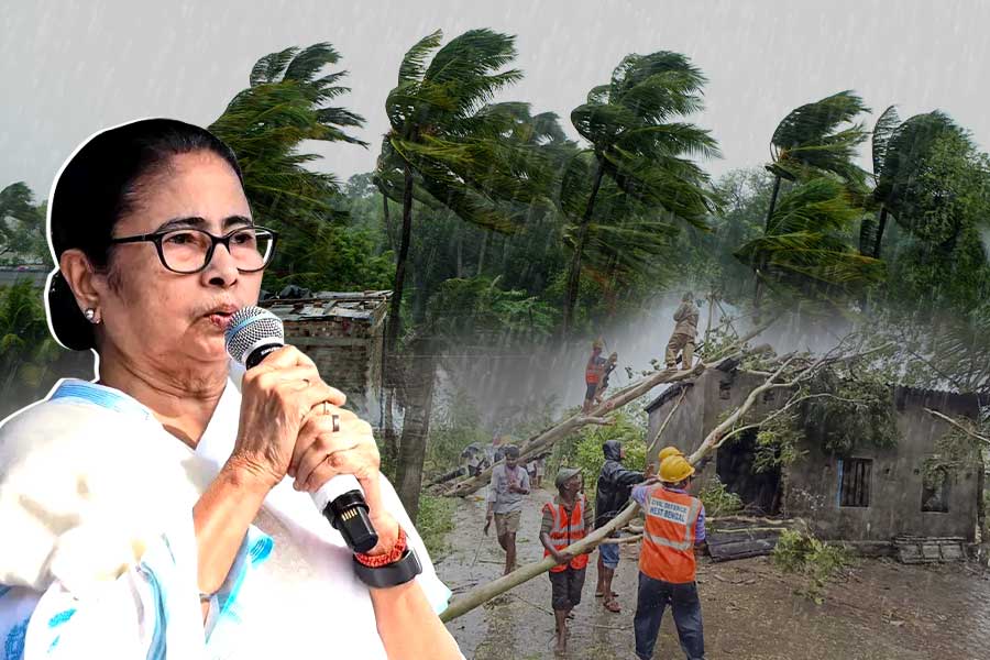 Mamata Banerjee announces financial support for affected in Cyclone Remal