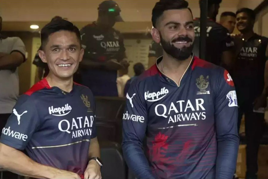 Sunil Chhetri said that he decided to retire after discussing with Virat Kohli