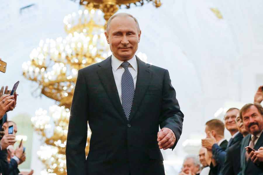 Putin takes oath for fifth term with Russia under firm control