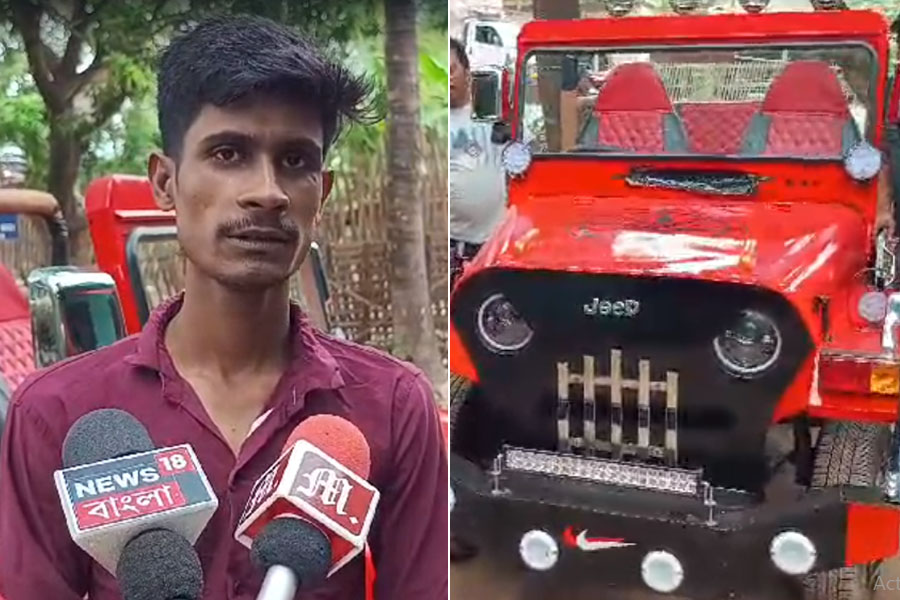 শখের দাম লাখ টাকা! গাড়ি কেনার সার্মথ্য নেই, নিজেই জিপ বানালেন নদিয়ার যুবক