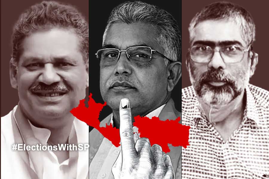 দিলীপ ঘোষ না কীর্তি আজাদ! শেষ হাসি হাসবেন বামপ্রার্থী সুকৃতি?
