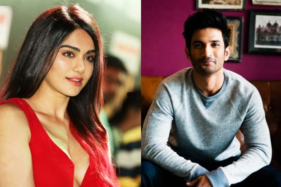 ‘সুশান্তের ভূত দেখলেন?’ প্রয়াত নায়কের বাড়িতে ঢুকতেই প্রশ্ন আদা শর্মাকে