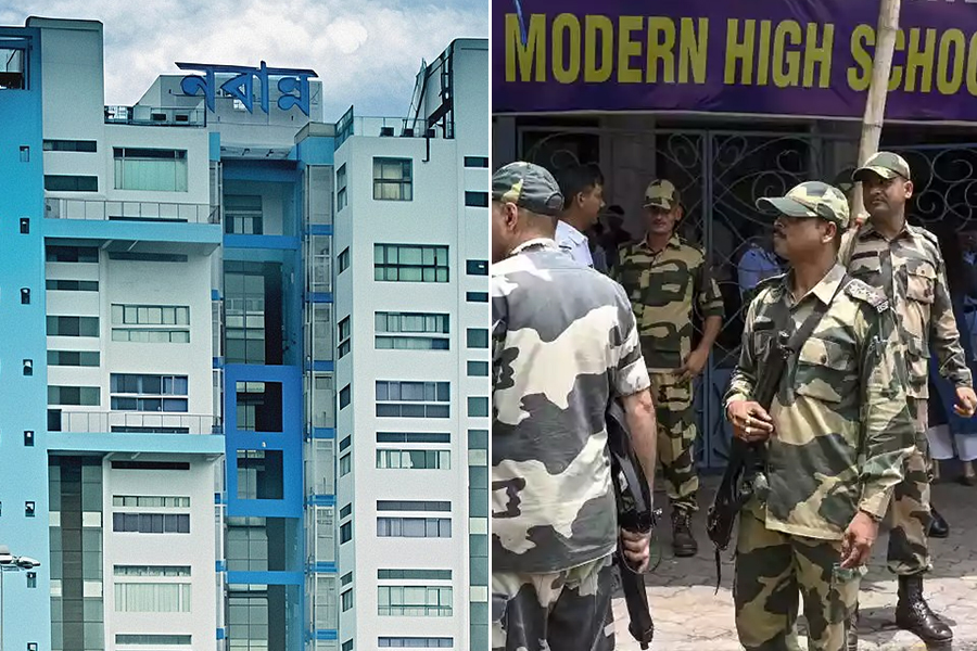 স্কুলে রাখা যাবে না কেন্দ্রীয় বাহিনী, নির্দেশ নবান্নের