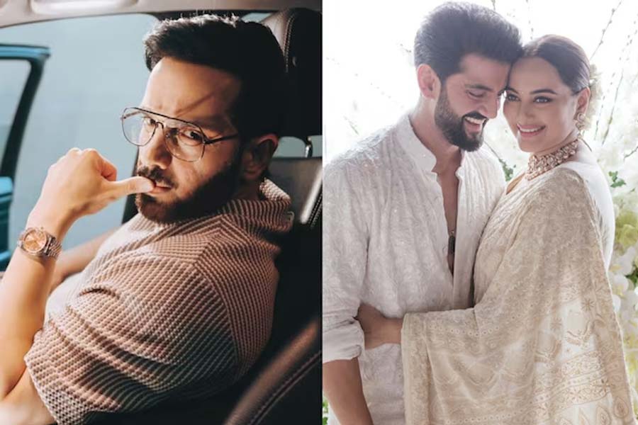 ‘আমি ছিলাম তো!’ সোনাক্ষীর বিয়েতে হাজিরা নিয়ে প্রশ্ন উঠতেই মুখ খুললেন ভাই লব সিনহা