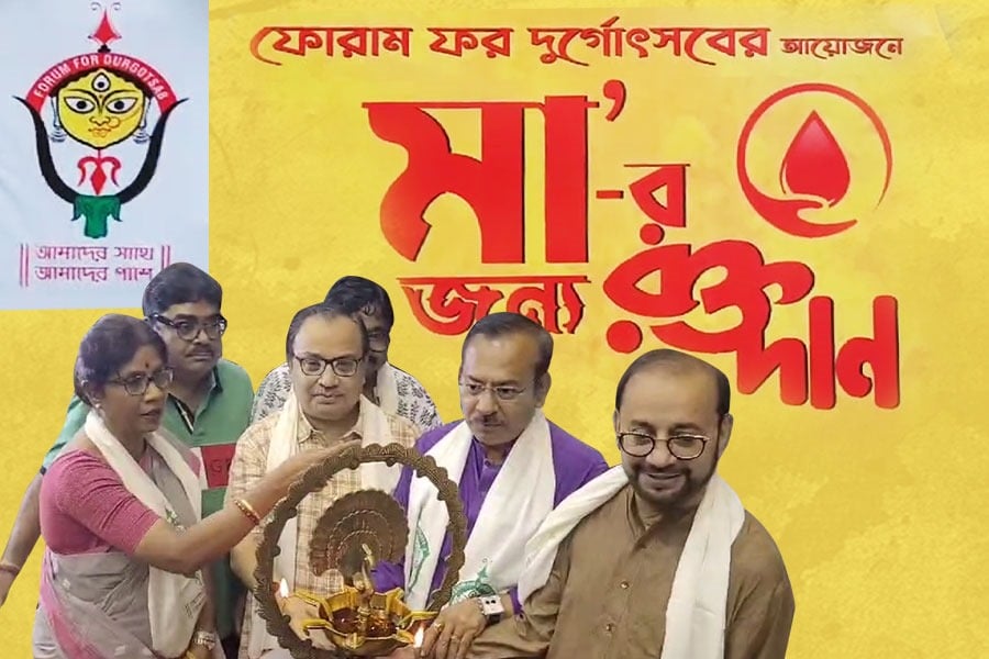 মায়ের জন্য রক্তদান! পুজোর আগে অভিনব উদ্যোগে ফোরাম ফর দুর্গোৎসব
