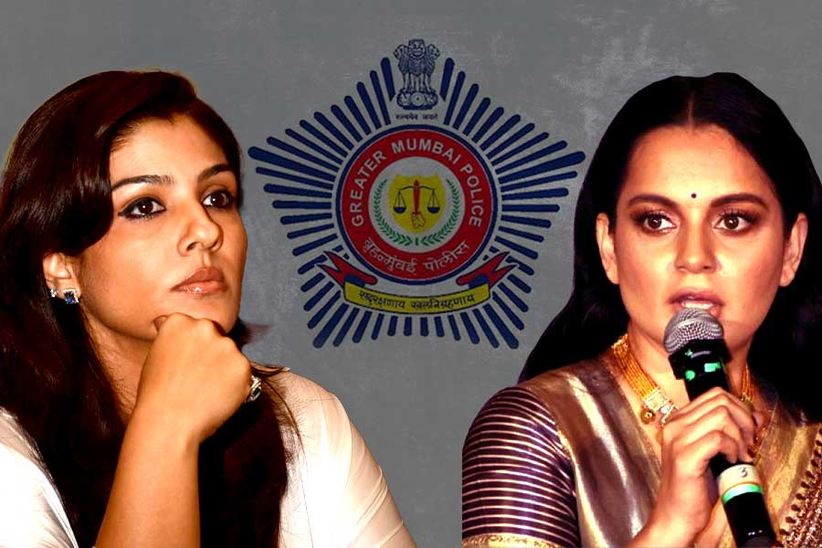 মুম্বইয়ের রাস্তায় ‘হেনস্তা’র ঘটনায় রবিনার পাশে কঙ্গনা, বড় খবর জানাল পুলিশ
