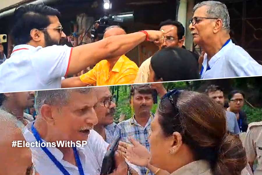 বরানগরে তীব্র উত্তেজনা, তন্ময়কে ‘মার’ স্থানীয় তৃণমূল নেতার