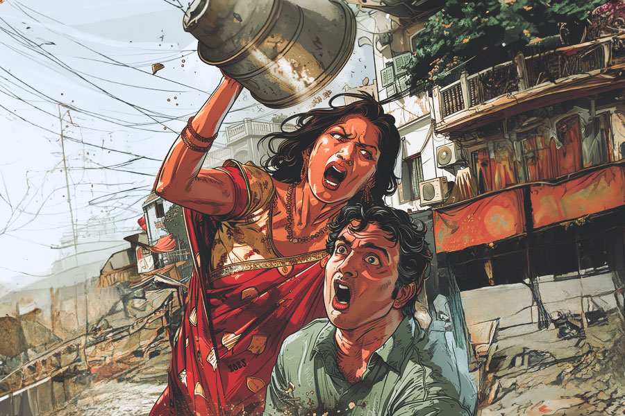 স্ত্রীর বালতির আঘাতে মৃত্যু স্বামীর! শুধু ঝগড়া না নেপথ্যে অন্য কারণ? তদন্তে পুলিশ