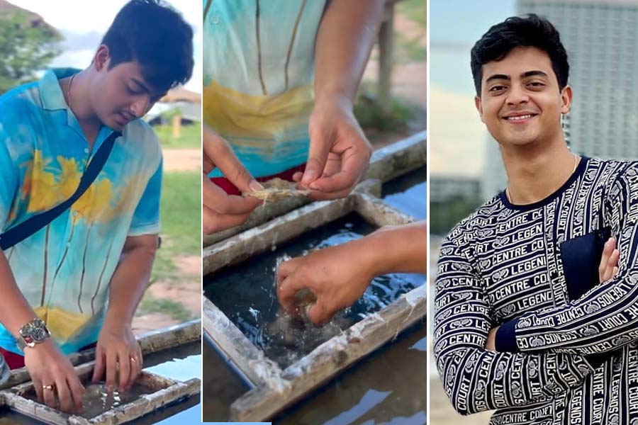 হাতির বিষ্ঠা ঘেঁটে কাগজ তৈরি! ভিডিও পোস্ট করে চমকে দিলেন দিব্যজ্যোতি