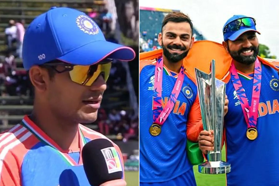 রোহিত-বিরাটদের অবসরে কি বাড়তি চাপ? মুখ খুললেন নয়া অধিনায়ক শুভমান
