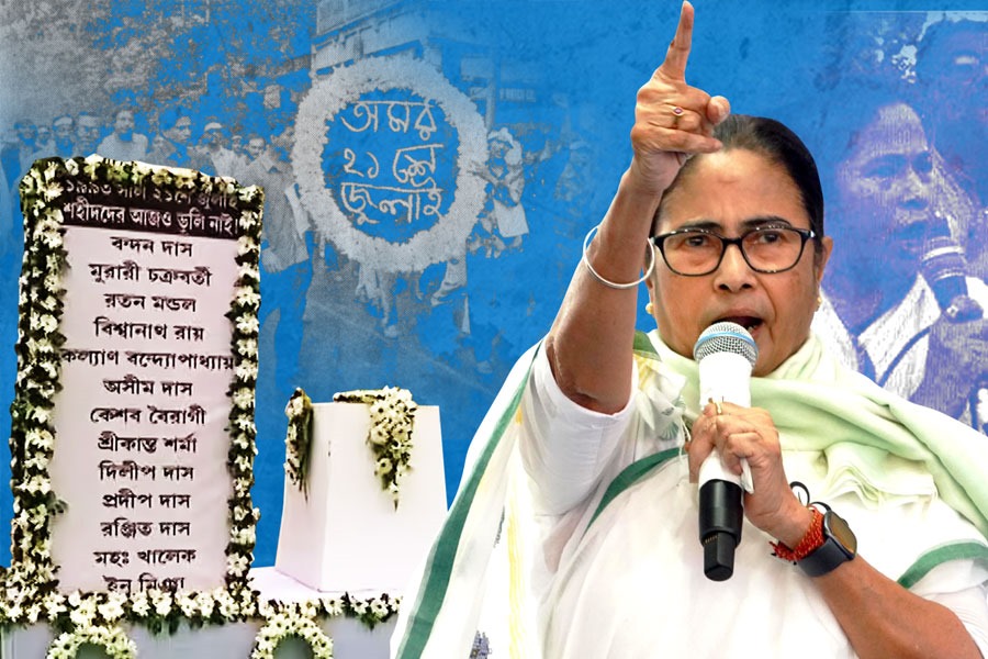 প্রস্তুতি দেখতে একুশের মঞ্চে মমতা, সাবধানে যাতায়াতের বার্তা দিলেন দূরের কর্মীদের